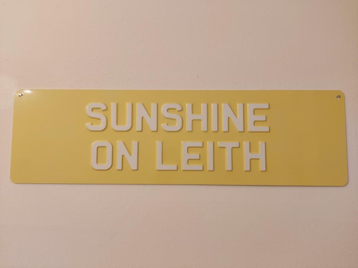 Sunshine On Leith Apartment Edinburg Exteriör bild