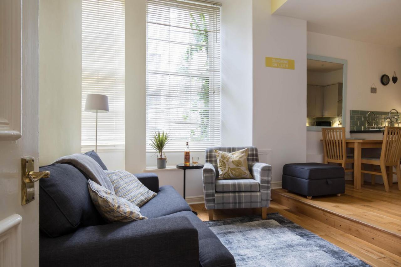 Sunshine On Leith Apartment Edinburg Exteriör bild